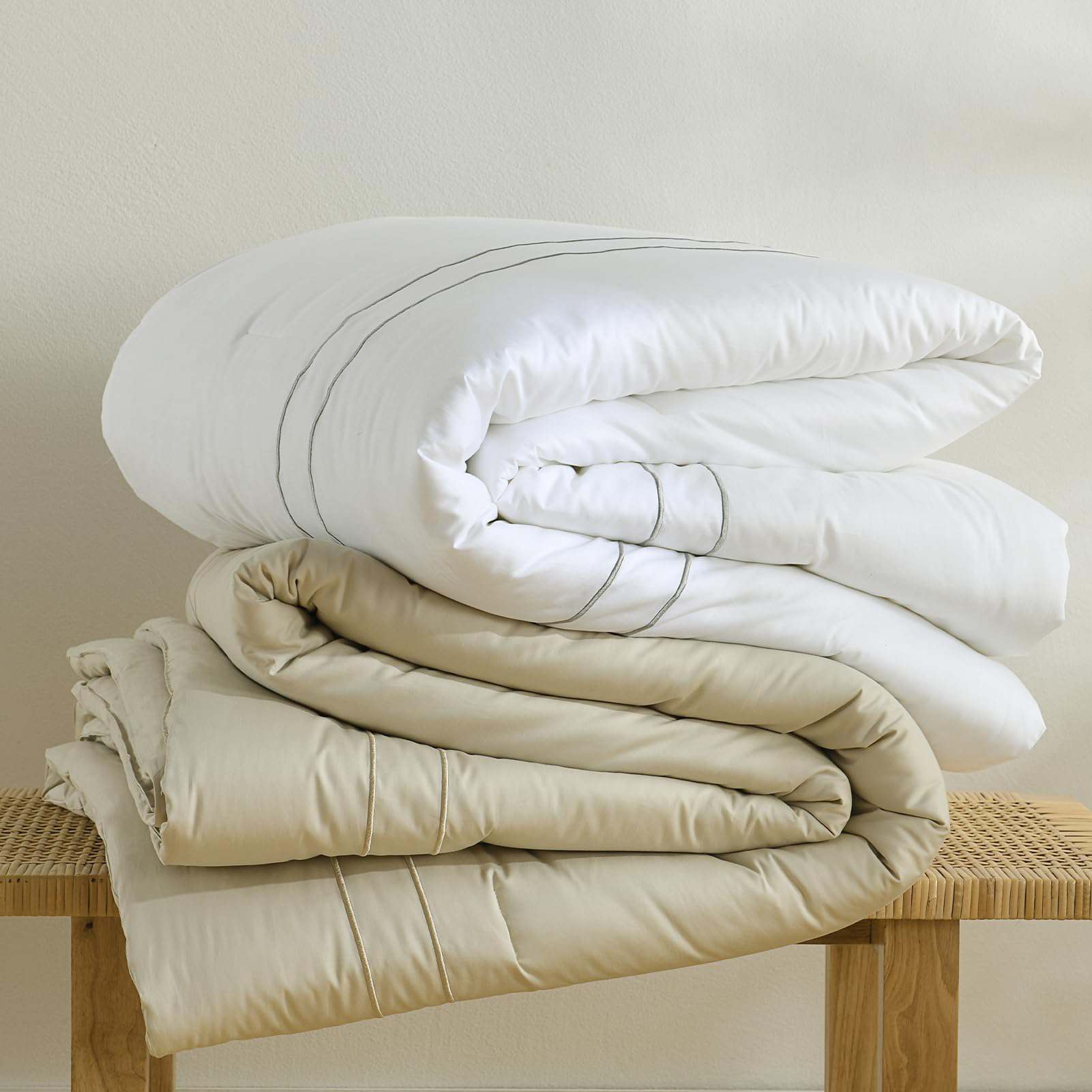 Juego de edredón queen Finlonte, edredón mullido tamaño - Imagen 7