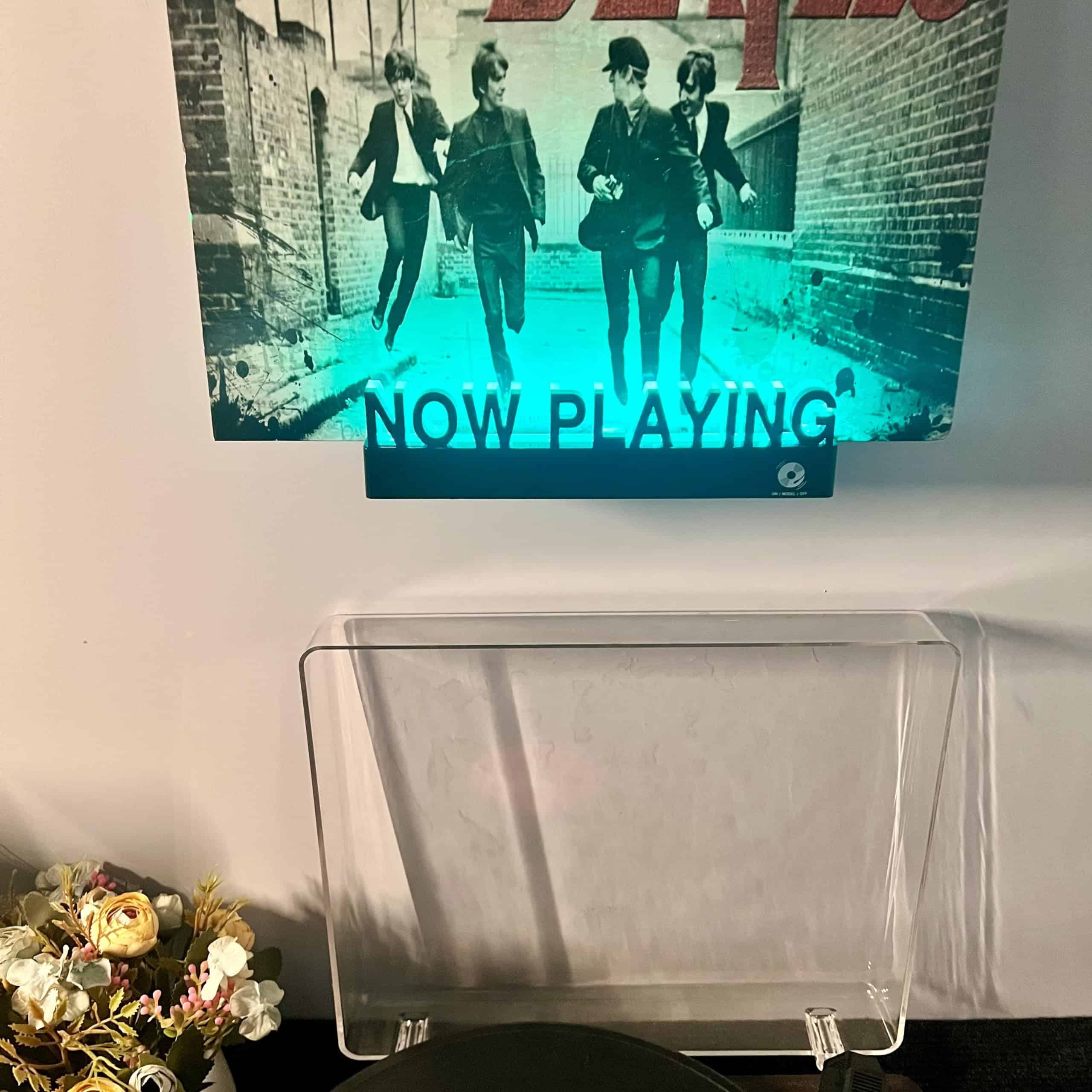 LIGOLIG Soporte para Discos de Vinilo Now Playing - Montaje - Imagen 7