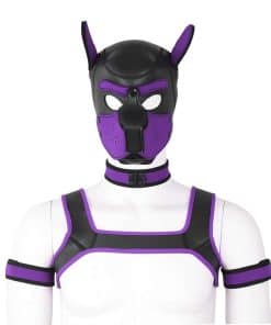 Máscara de Neopreno para Perro con Cara Completa, Capucha