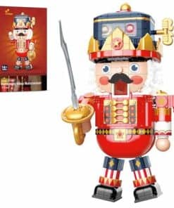 JMBricklayer Juego de Construcción de Cascanueces Navideño