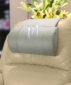 Almohada de cuello de espuma viscoelástica -Gris Claro