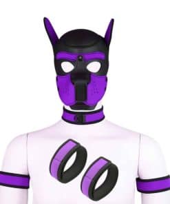 Máscara de Neopreno para Perros con Cara Completa y Capucha