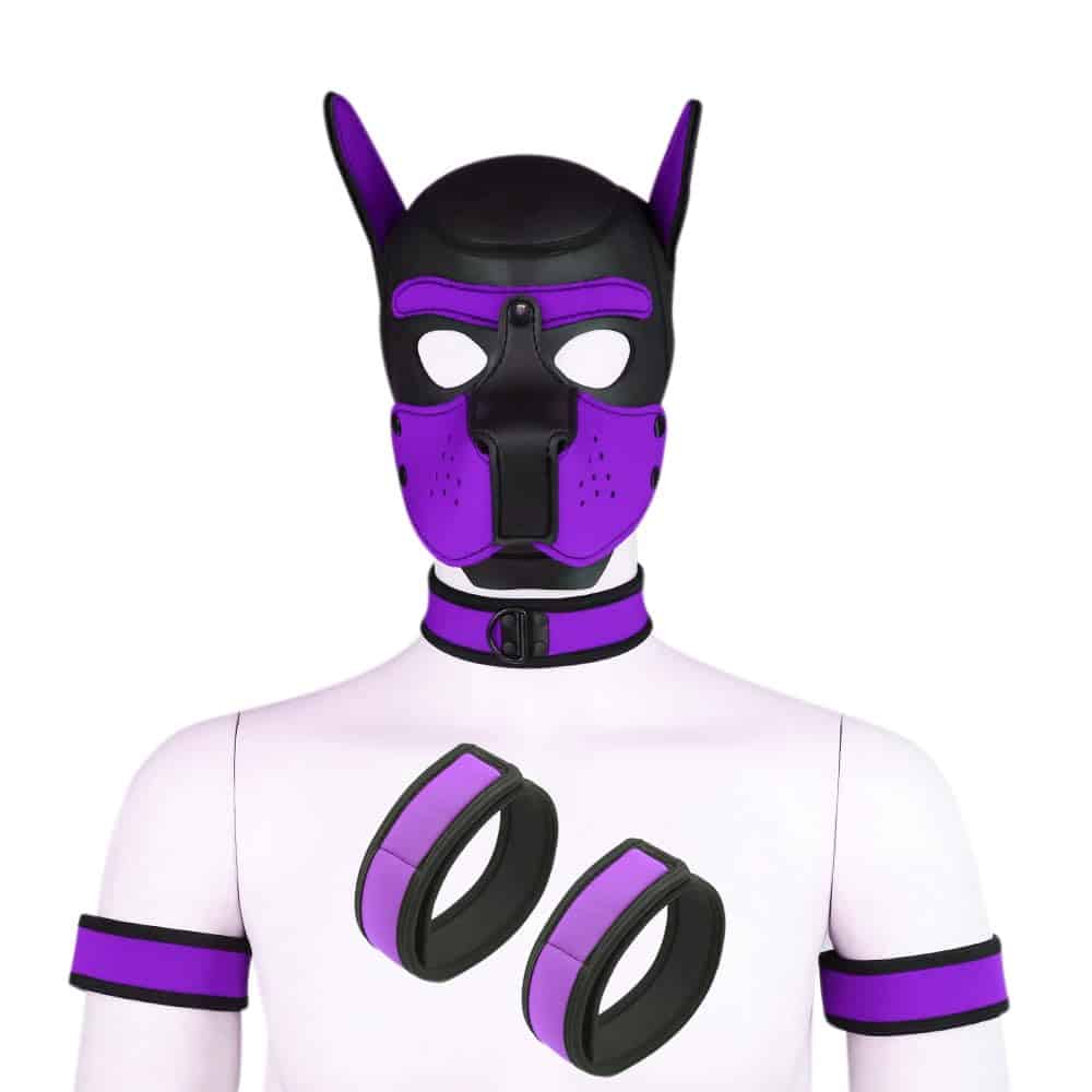 Máscara de Neopreno para Perros con Cara Completa y Capucha