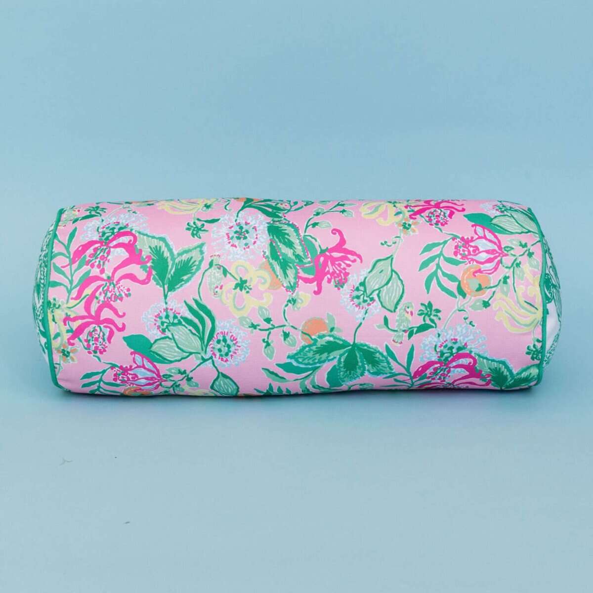 Almohada cilíndrica Lilly Pulitzer, 21x8 almohada para uso - Imagen 3
