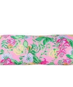 Almohada cilíndrica Lilly Pulitzer, 21x8 almohada para uso
