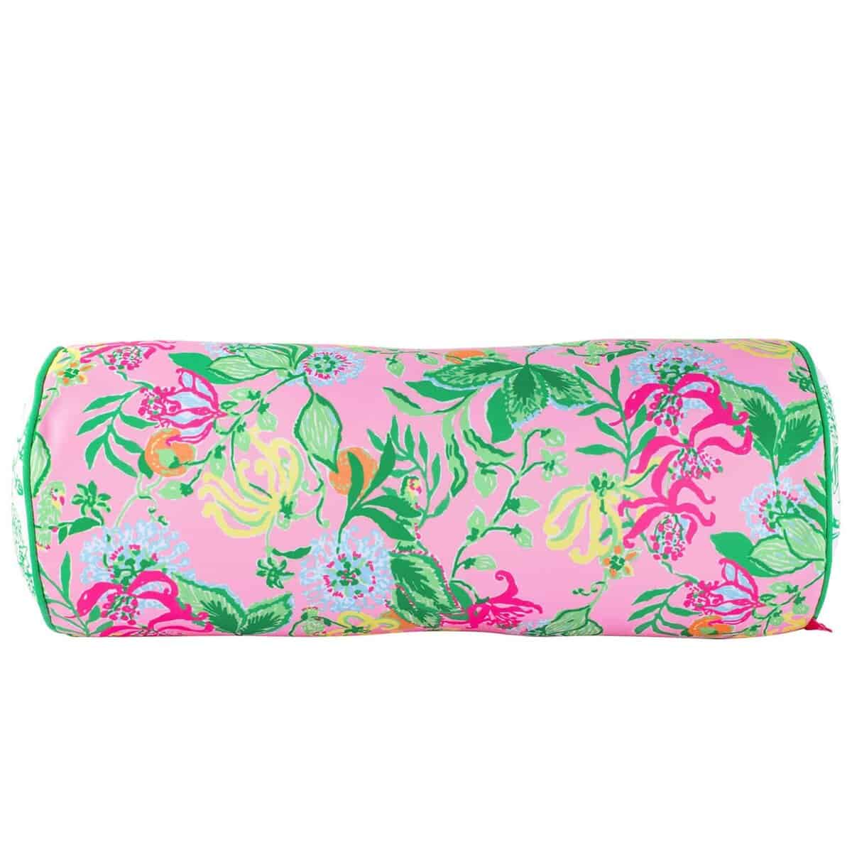 Almohada cilíndrica Lilly Pulitzer, 21x8 almohada para uso