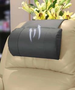 Almohada de cuello de espuma viscoelástica -Gris Oscuro