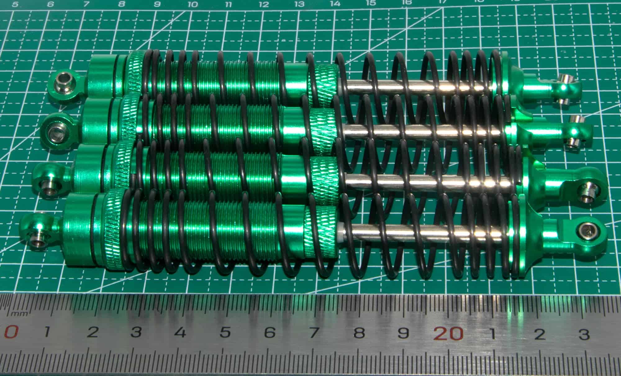 Amortiguador para LOSI 1/8 LMT SOLID AXLE 4WD Partes CAMIÓN - Imagen 5