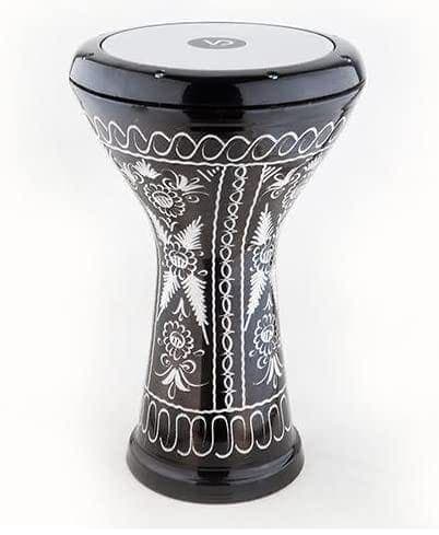 Darbuka/Doumbek de Aluminio Fundido VD� -Motivos Anatolios