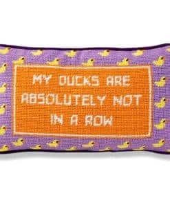 Almohada Decorativa de Aguja Hecha a Mano FURBISH - Patitos