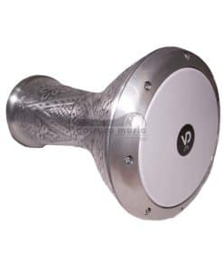Darbuka/Doumbek de Aluminio Fundido - Parches de Afinación