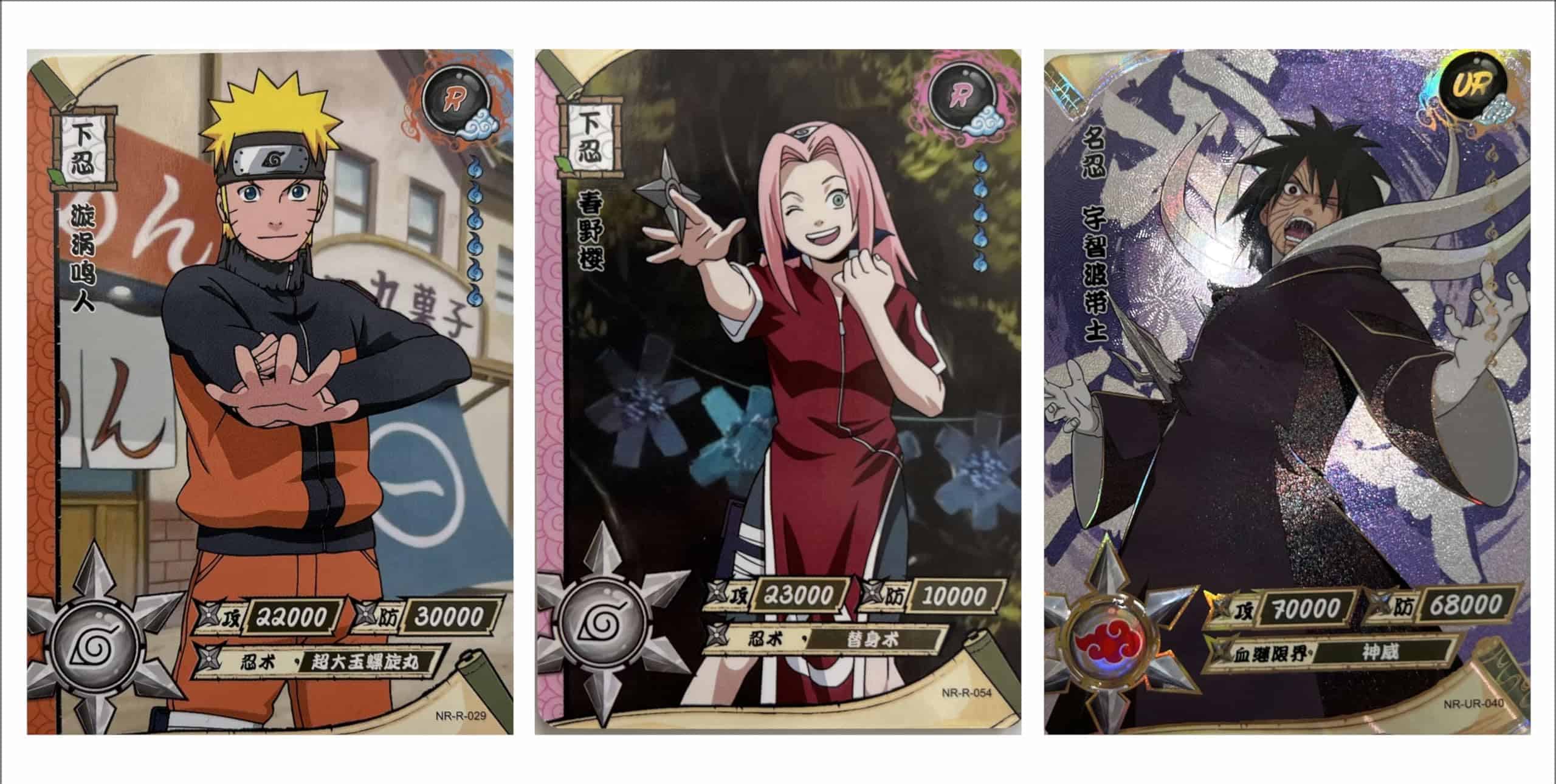 Cartas de Intercambio de Anime: Naruto - Cartas - Imagen 3