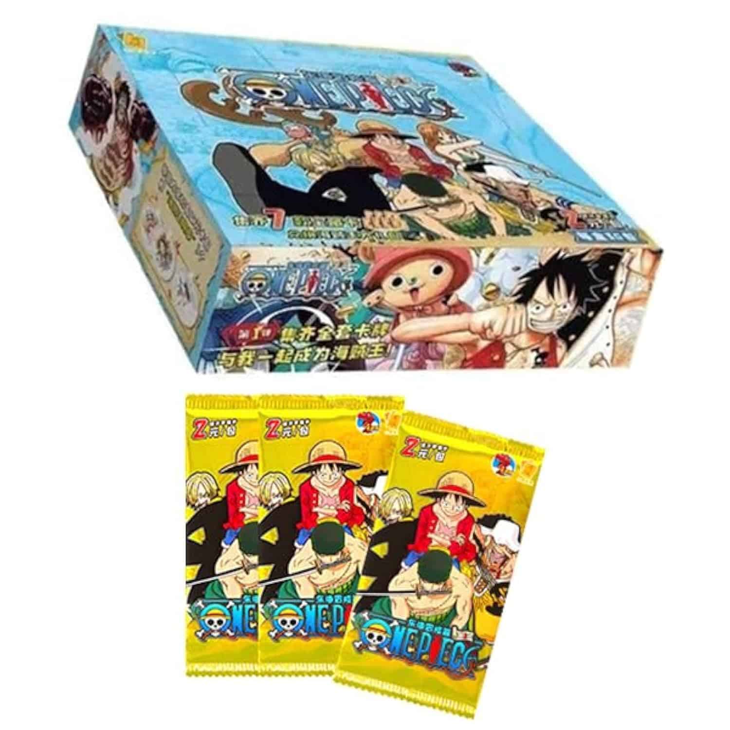 Cartas coleccionables de anime: One Piece - Caja de