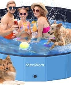 Piscina Extra Grande para Perros Meowant Plegable 87'',