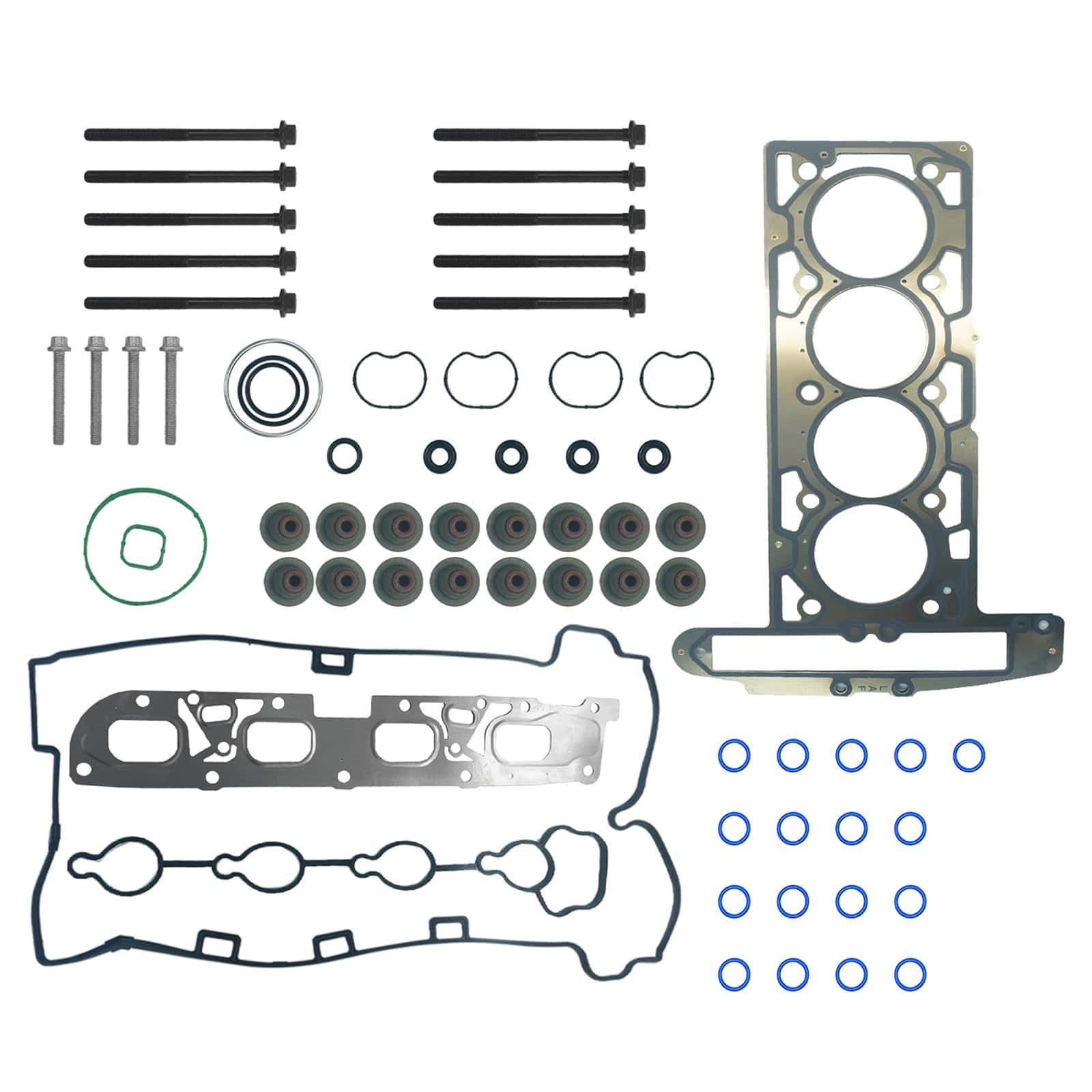 Juego de empaquetadura de culata 2.4 con pernos para Chevy