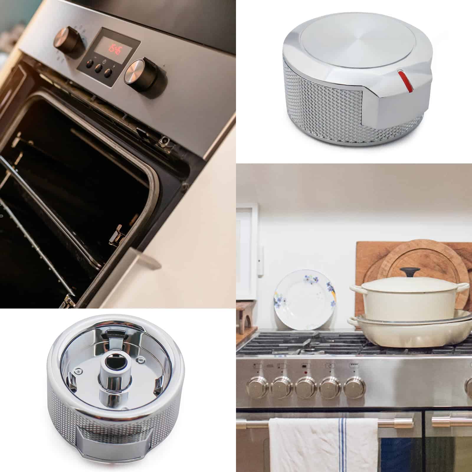 Kit de control de perilla de estufa de gas W10823529 - Imagen 4