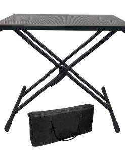 Mesa de DJ djxusmi con Soporte para Teclado Doble-X -