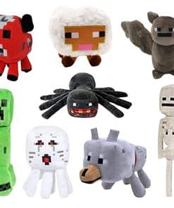 OVITTAC 8Pack Peluche de Juego, Peluche Creeper, Ghast Baby