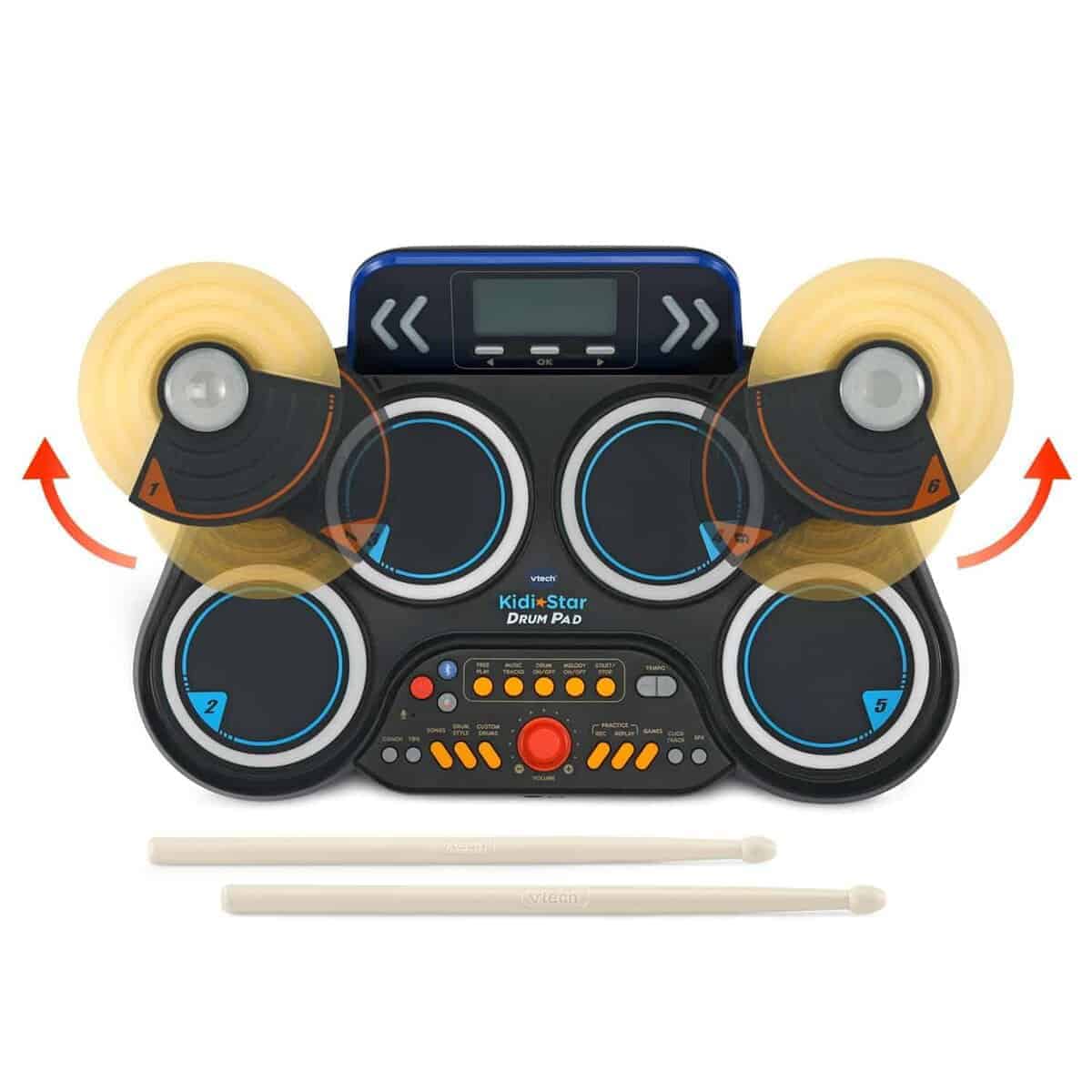 VTech Kidi Star Drum Pad, Negro - Imagen 4
