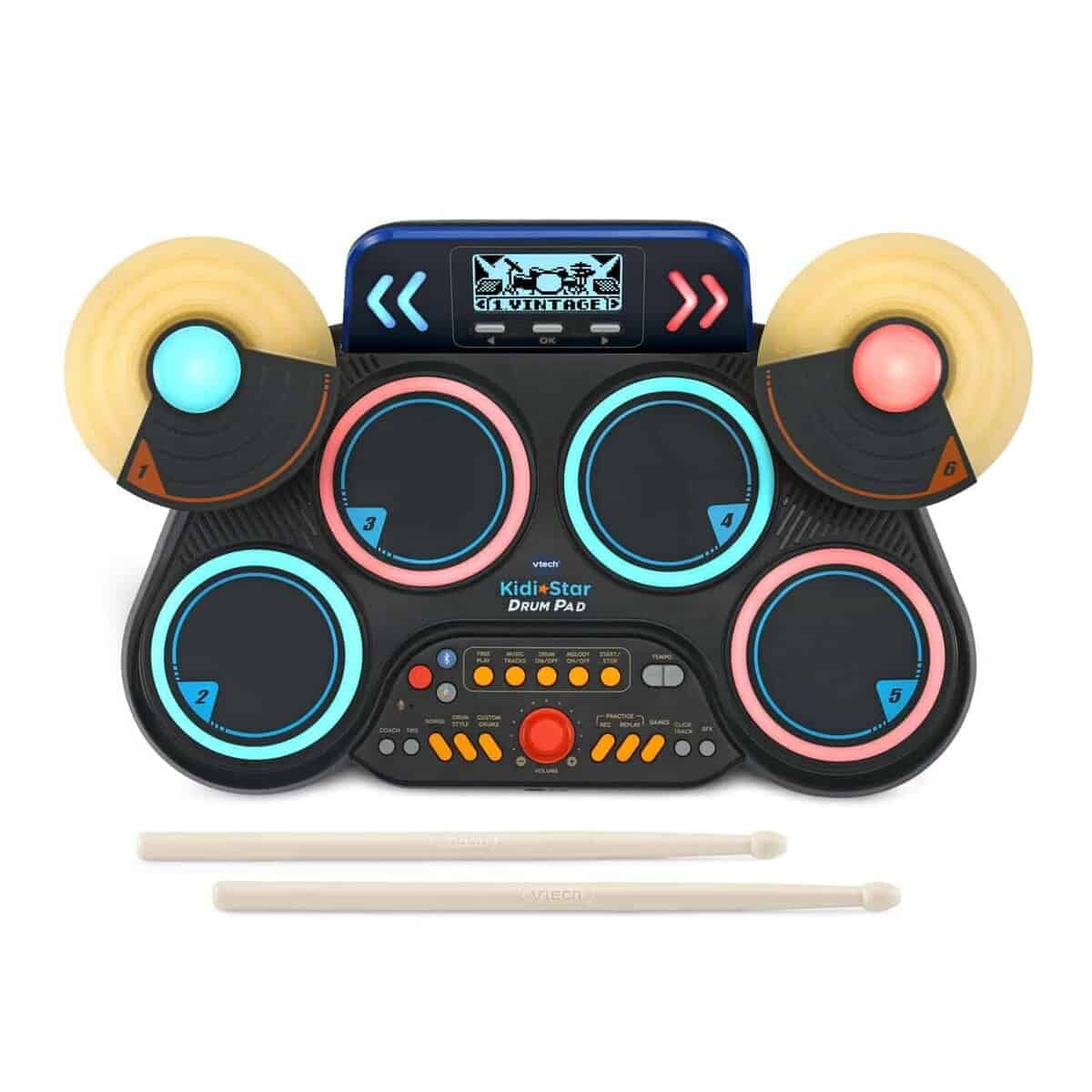 VTech Kidi Star Drum Pad, Negro - Imagen 3