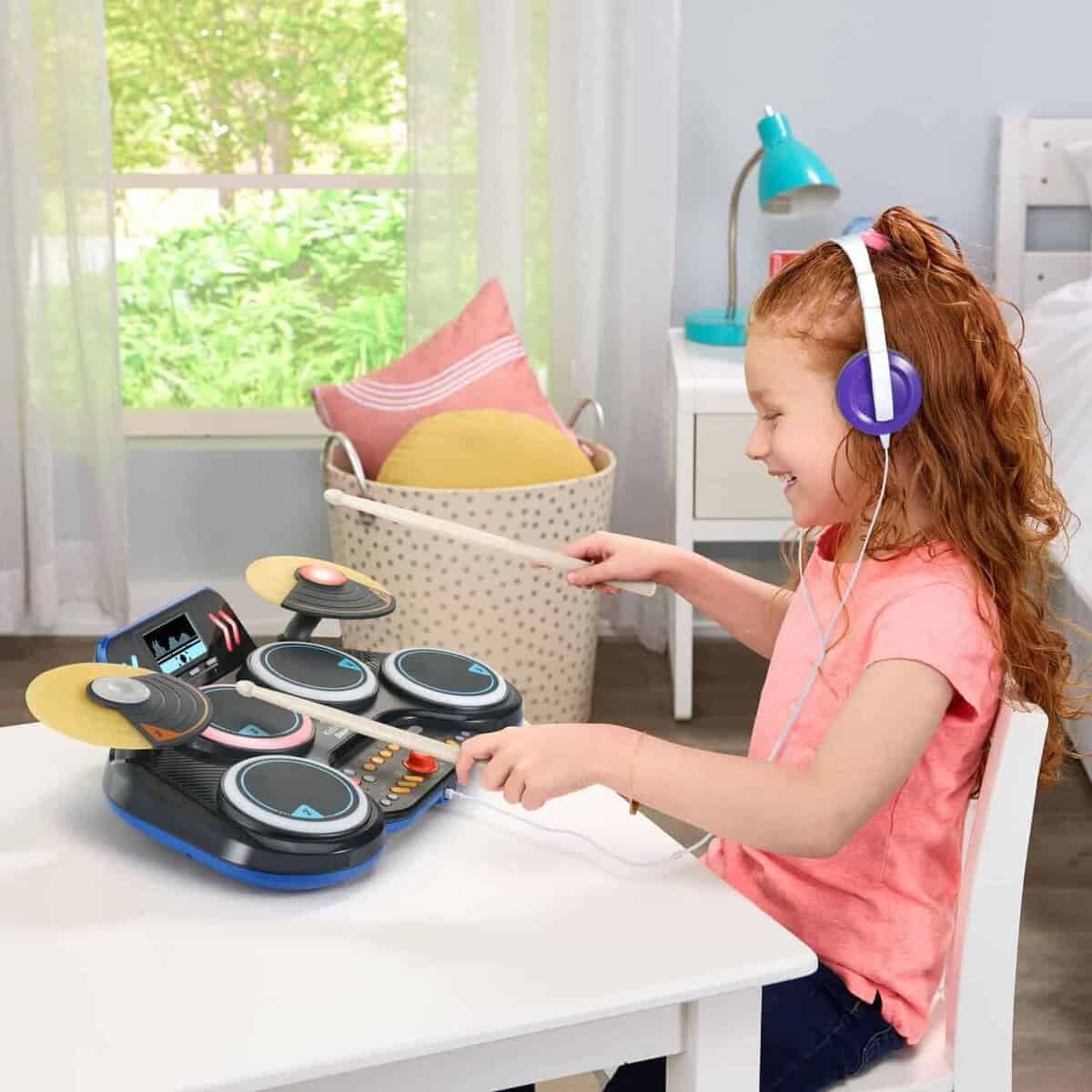 VTech Kidi Star Drum Pad, Negro - Imagen 5