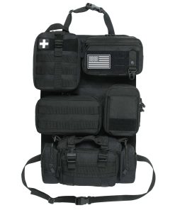 Organizador de Asiento de Coche Táctico Molle de 6 Paquetes