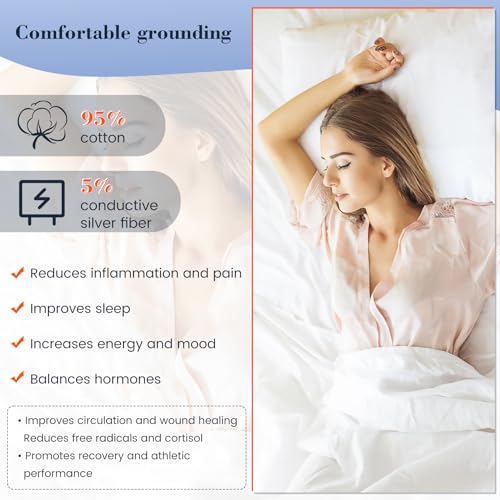 Manta de puesta a tierra para aliviar el dolor, mejorar el - Imagen 5