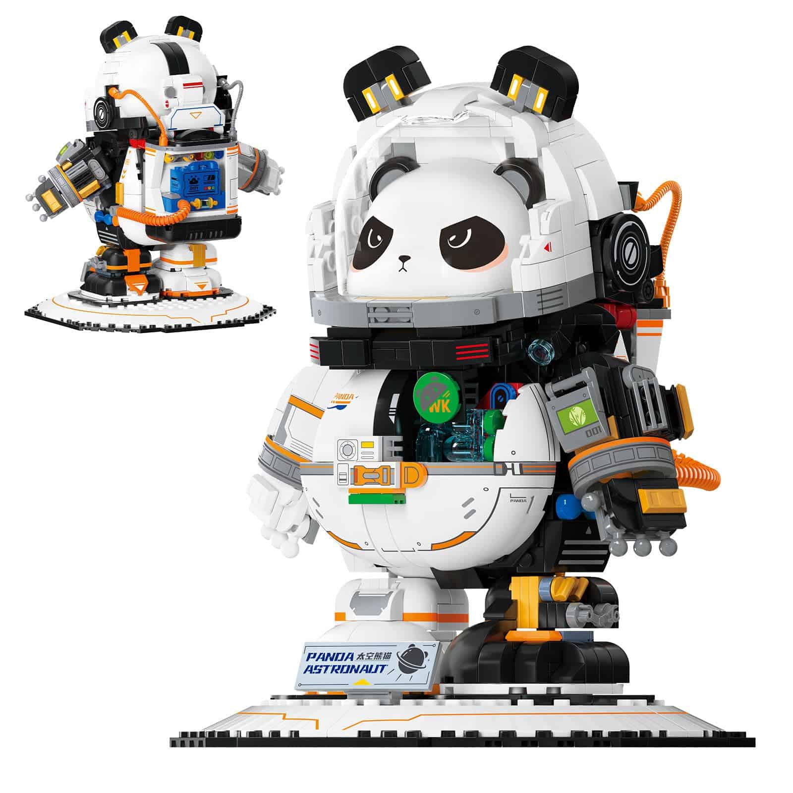 Juego de bloques de construcción NUTCRACKER Space Panda