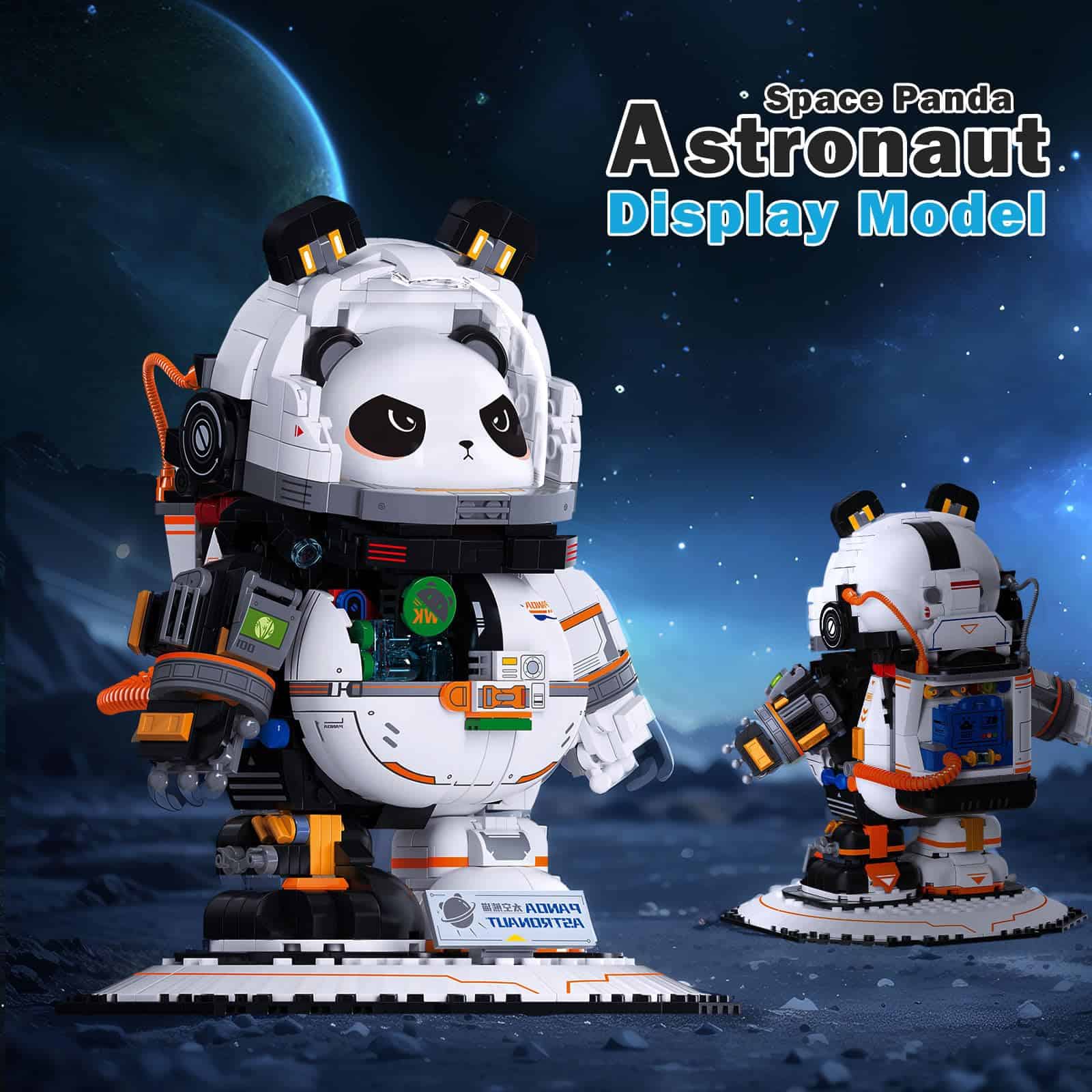 Juego de bloques de construcción NUTCRACKER Space Panda - Imagen 8