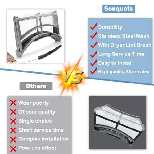 Filtro de Pelusa para Secadora DC61-02595A con Cepillo - Imagen 5