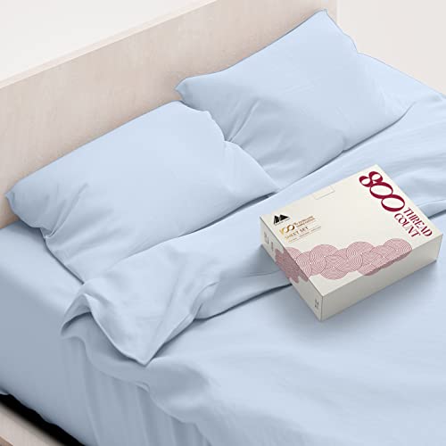 Juego de sábanas de algodón egipcio de 800 hilos Mayfair