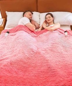 Manta Eléctrica con Calefacción RUJIPO Tamaño Queen de Piel