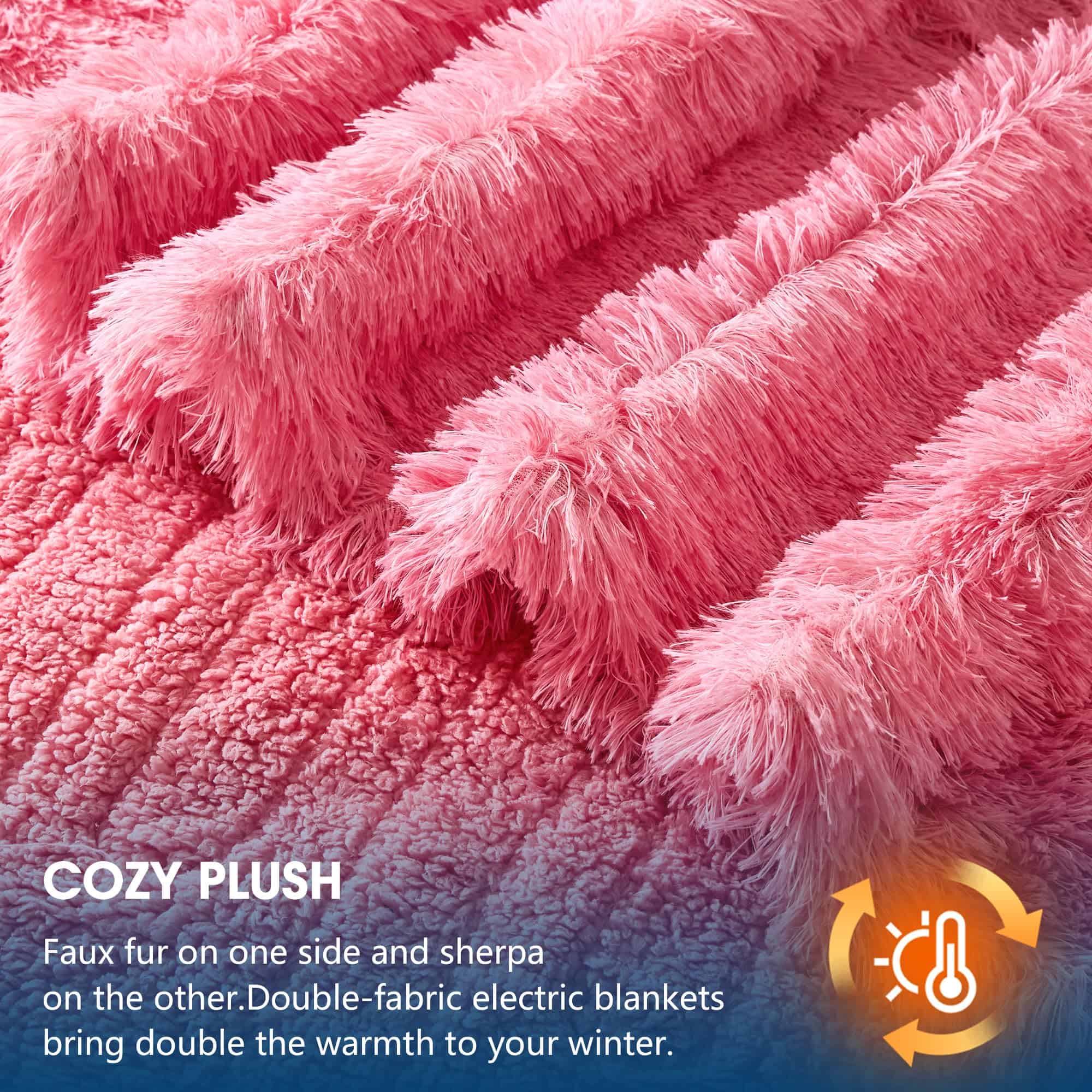 Manta Eléctrica con Calefacción RUJIPO Tamaño Queen de Piel - Imagen 4