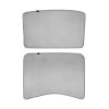 JOWUA Cortina parasol de techo de vidrio compatible con