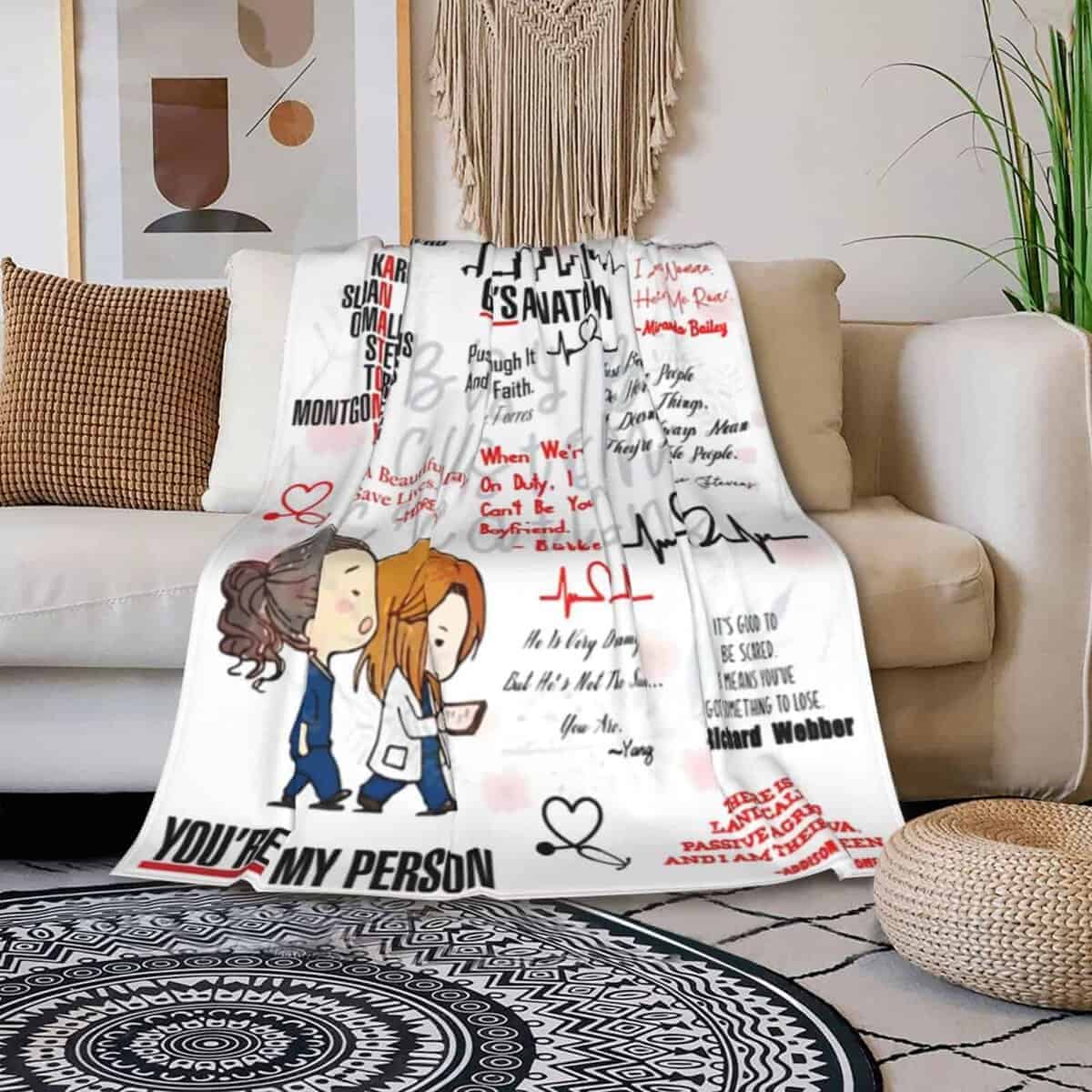 Manta de Franela Ultraligera para Oficina, Siesta, Aire - Imagen 3