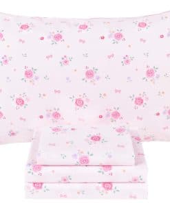 Juego de Sábana de Cama Completa para Niñas, Niños Pequeños