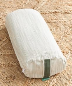 Almohada Orgánica para Yoga de Aguacate, Certificada GOTS,