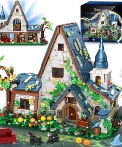 Set de Construcción de Casa de Piedra Mágica FliCineCrt