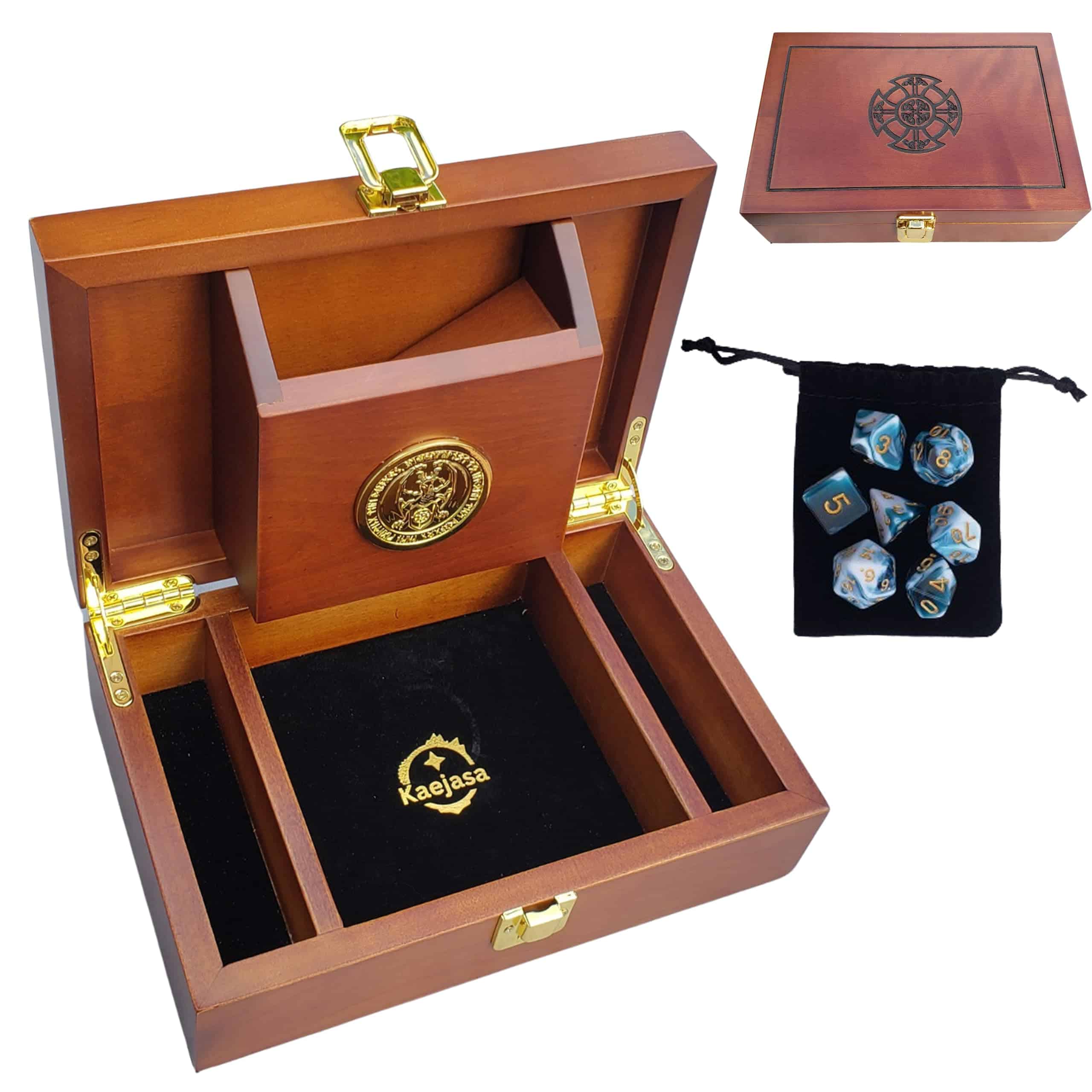 Torre de dados Kaejasa Dragon treasure box (9� x 6� x 3�) -