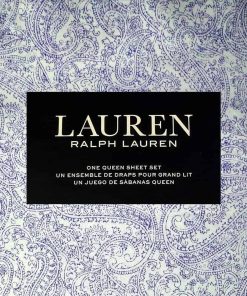 Juego de Sábanas de Lujo Lauren Home Collection -Azul Victor