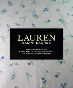 Juego de sábanas lujosas Home Collection -Azul Cecilia