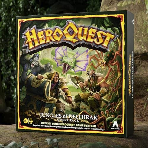 Avalon Hill HeroQuest Jungles of Delthrak Quest Pack | - Imagen 11