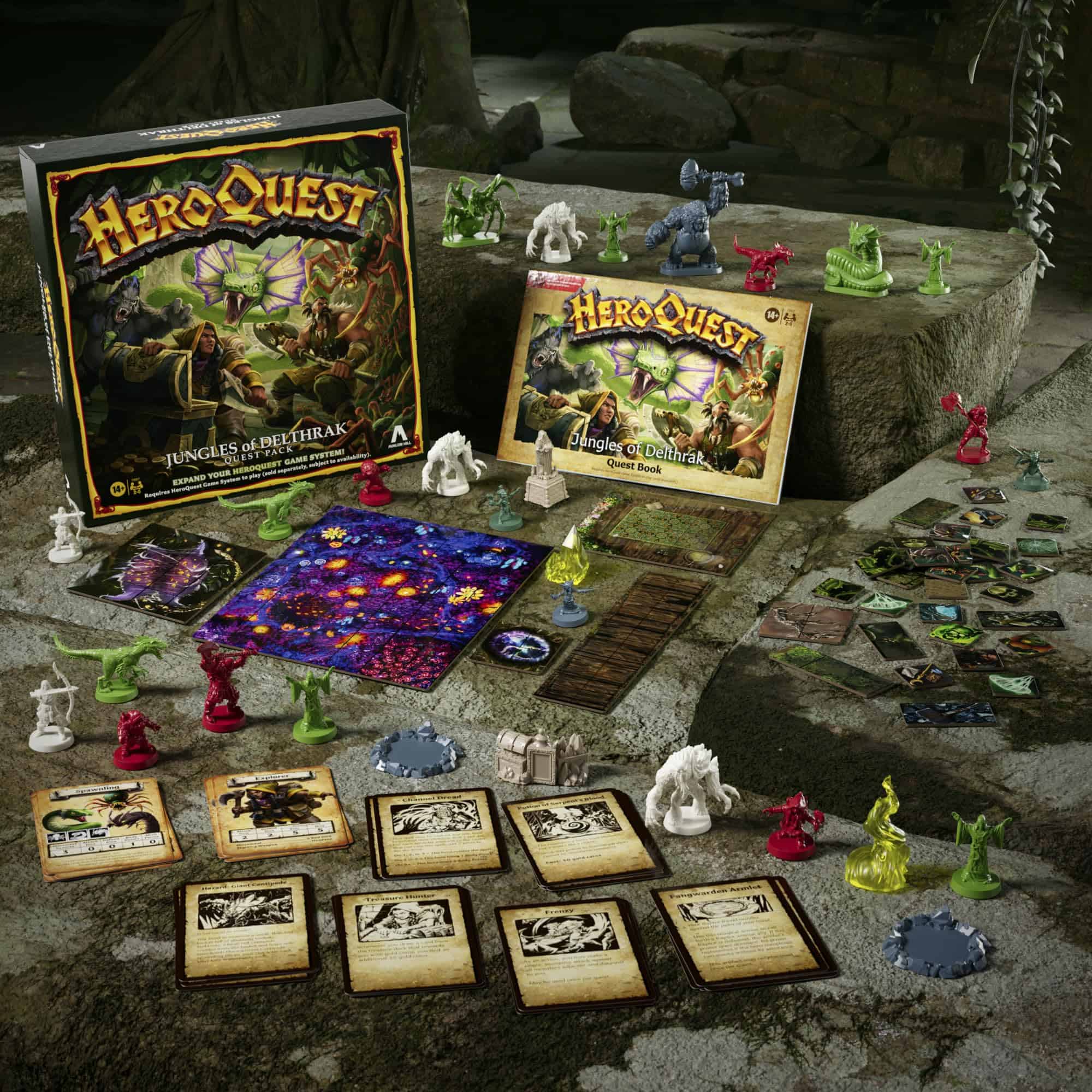 Avalon Hill HeroQuest Jungles of Delthrak Quest Pack | - Imagen 9