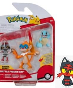 Set de Figuras de Batalla Pokemon Clip n Go Multi-Pack
