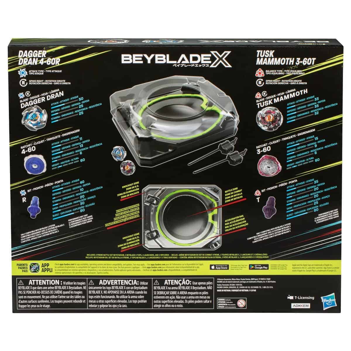 Set de Batalla BEYBLADE X Xtreme con Estadio Beystadium con - Imagen 3