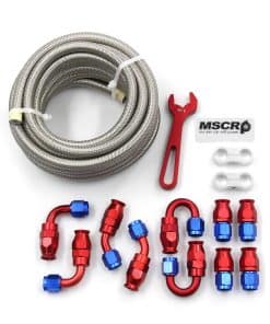 Kit de Manguera de Combustible PTFE Pro AN6 de 20 pies,