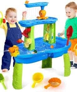 SUPER JOY Mesa de Agua para Niños 3-5 | Mesa de Agua de 3