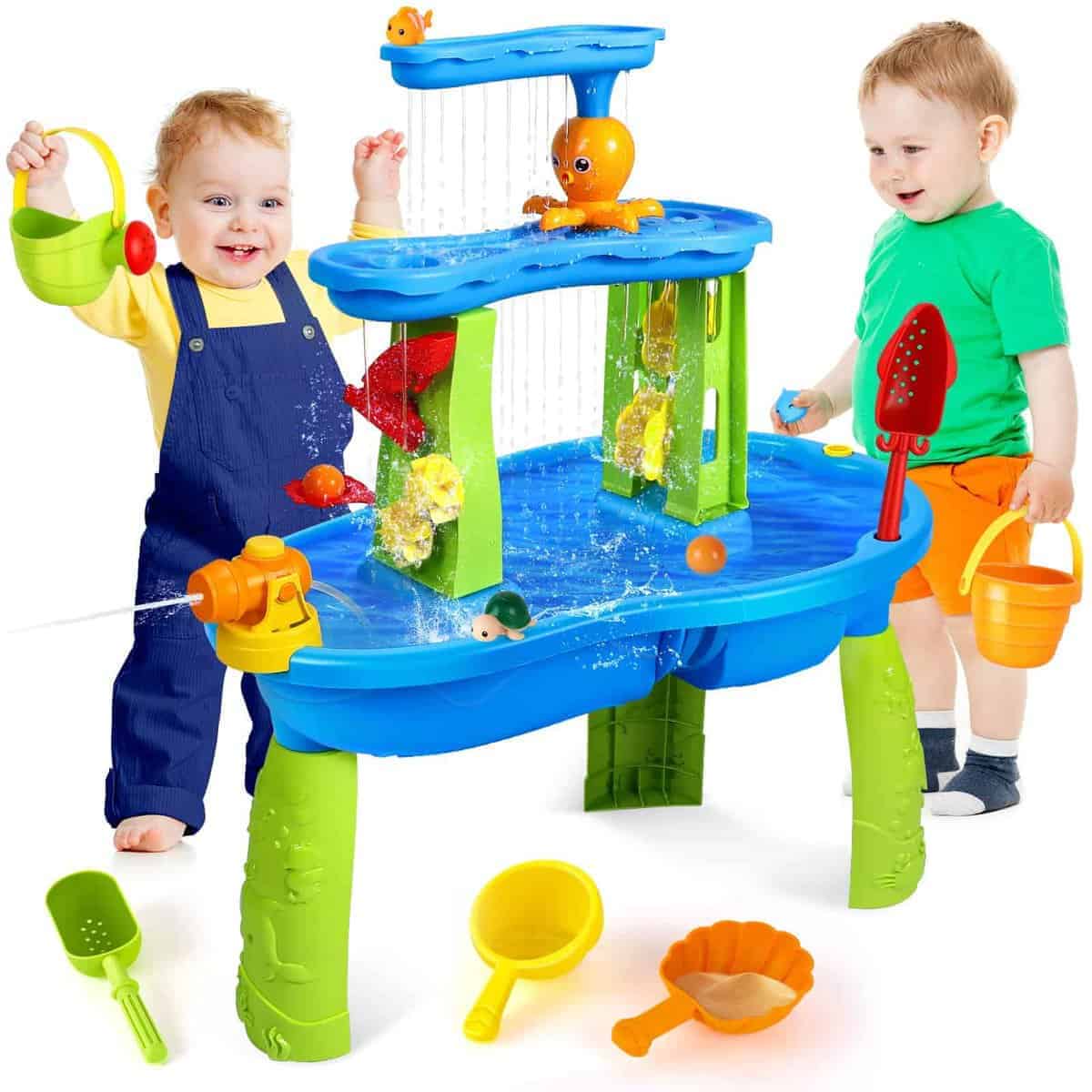 SUPER JOY Mesa de Agua para Niños 3-5 | Mesa de Agua de 3