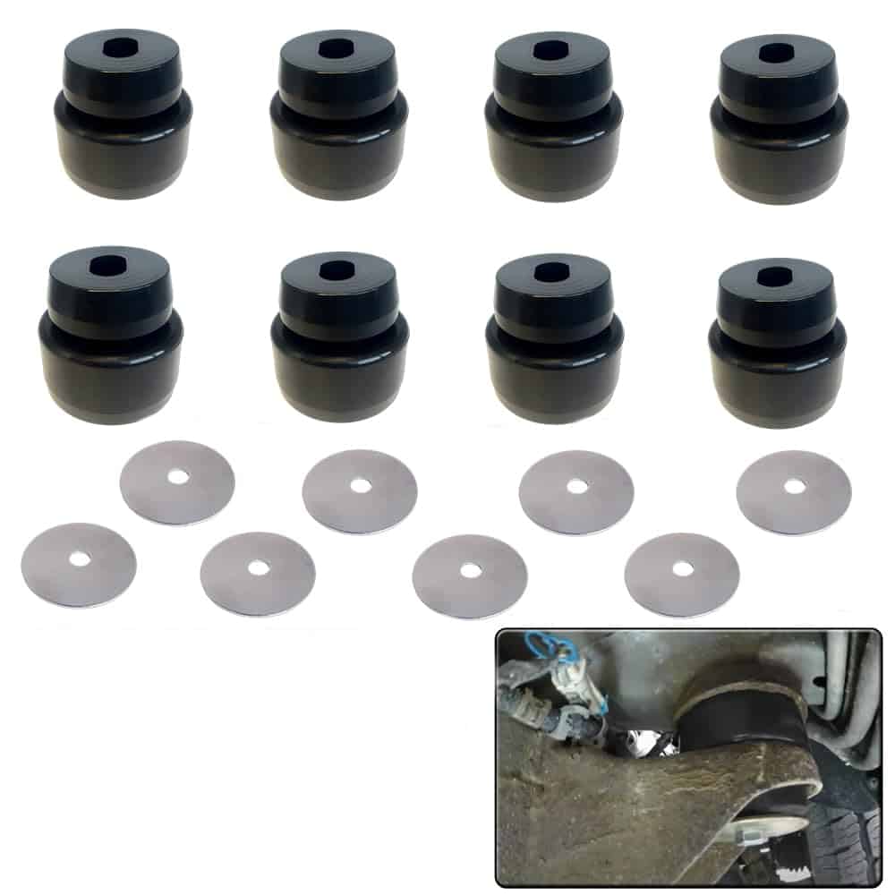 Kit de amortiguadores de montaje para carrocería compatible