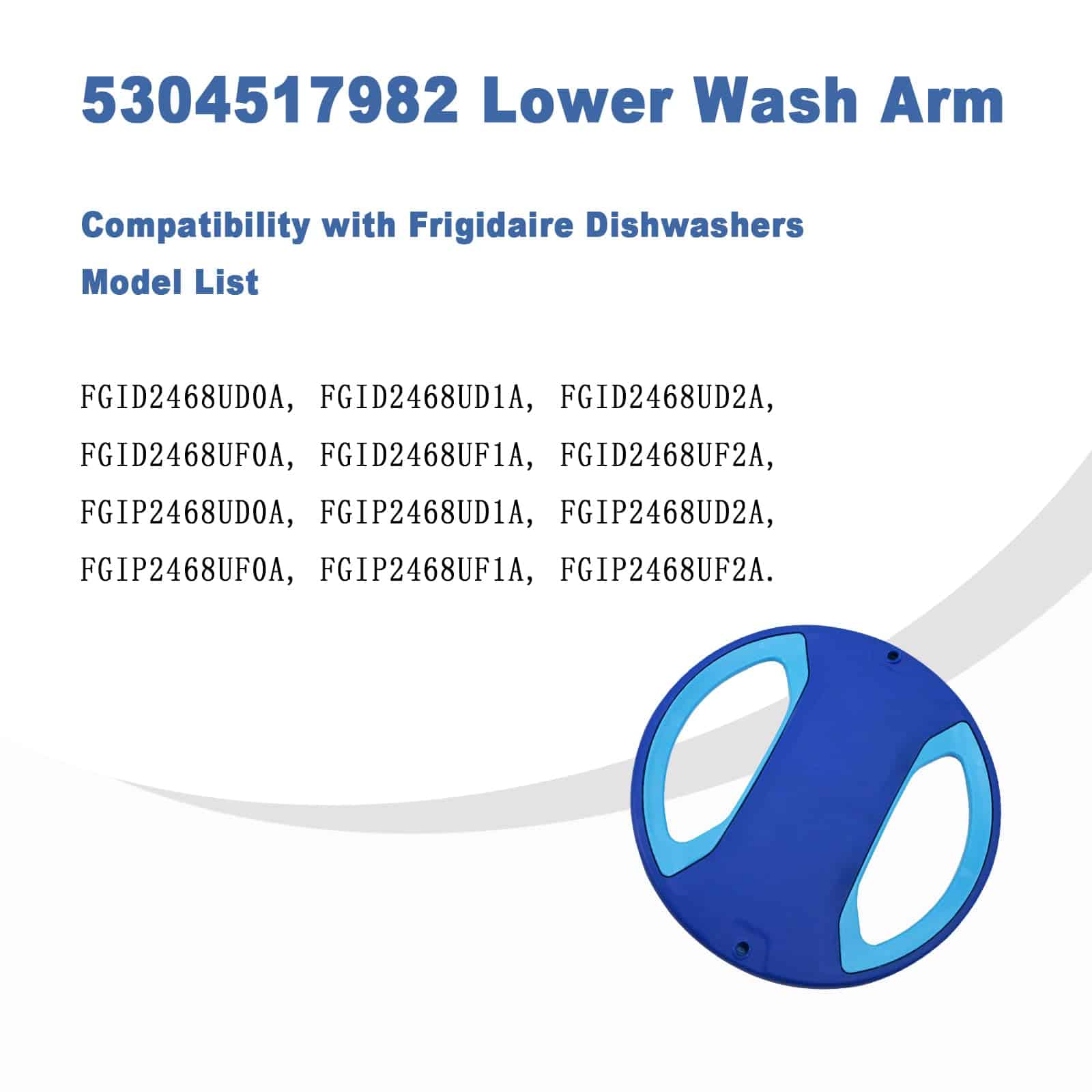 Brazo Inferior 5304517982 Compatible con Lavavajillas - Imagen 5